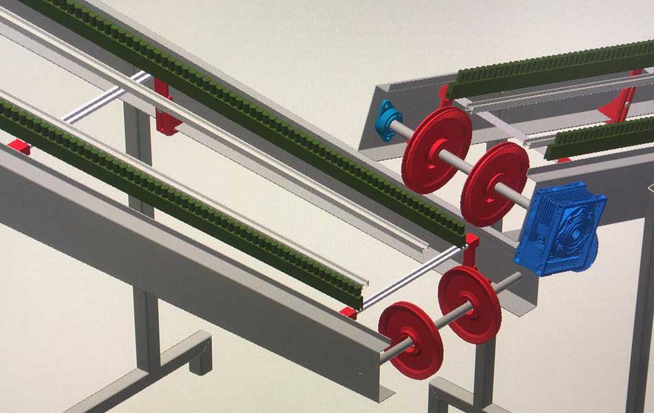 ricostruzione su disegno di impianti industriali